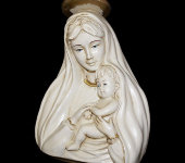 Статуэтка - бюст "Мадонна с младенцем", La Medea