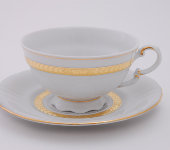 Набор чашек для чая, 6 шт, Соната "Золотая лента", 1239, Leander