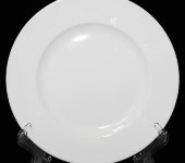 Набор тарелок для второго "Лилия", 6 шт, белый, Glance