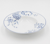 Набор тарелок глубоких 23.5 см, 6 шт, "Evia Blue", PORCELANA BOGUCICE