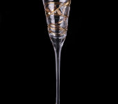 Бокал для шампанского, набор 6 шт, H285 Виченца золото, Top Line
