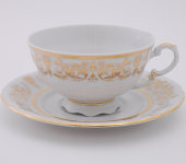 Набор чашек для чая, 6 шт, Соната "Золотой орнамент", 1373, Leander