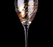 Бокал для красного вина, набор 6 шт, 107K01 Виченца золото, Top Line