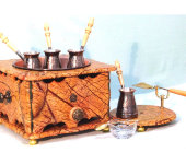 Набор для приготовления кофе на песке "Шейх", Кофе-Ист