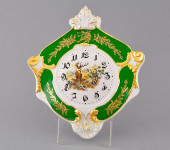 Часы настенные гербовые 27 см "Царская охота", 0763, Leander