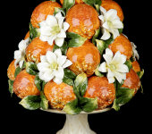 Блюдо с апельсинами, FC003/O, элитный фарфор, Dea Capodimonte