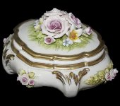 Шкатулка с цветами, Porcellane Principe