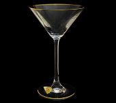 Бокал для мартини "Эсприт - Золотая отводка", набор 6 шт, Rona