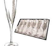 Набор бокалов для шампанского на 6 персон "Конус", Chinelli 