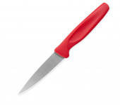 Нож для чистки овощей 8 см, рукоятка красная