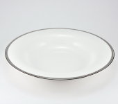 Набор тарелок суповых "Серебряная вышивка" 24 см, 6 шт, Royal Bone China
