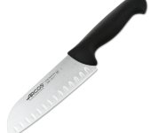 Нож сантоку 18 см, цвет рукояти черный, Arcos