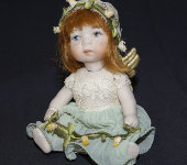 Фарфоровая кукла "Ангел", Marigio
