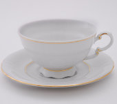 Набор чашек для чая, 6 шт, Соната "Отводка золото", 1139, Leander
