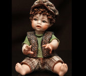 Фарфоровая кукла "Тин Тин", Sibania