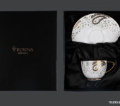 Чайная пара "Персия" с кристаллами Swarovski, Hankook Prouna