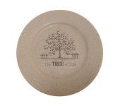 Тарелка закусочная "Дерево жизни", Terracotta        