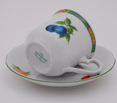 Набор чашек для чая, 6 шт, Мэри-Энн "Фруктовый сад", 080H, Leander