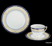 Чайный набор на 6 персон "Голубой бриз", 590/17059, 12/6, Heinrich Winterling (Винтерлинг)