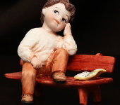 Фарфоровая кукла "Тони", Sibania