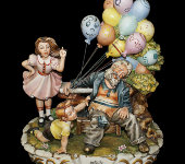 Статуэтка "Продавец воздушных шаров", La Medea