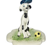 Скульптура "Собака и футбольный мяч", Zampiva 