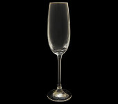 Бокал для шампанского "Эсприт - Платиновая отводка", набор 6 шт, Rona
