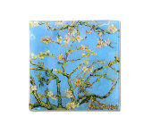 Тарелка квадратная Цветущий миндаль (Ван Гог) без инд.упаковки