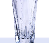 Набор стаканов для сока "Disco", 6 шт, хрусталь со стразами, 203700, Precious Cre Art, Италия