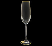 Бокал для шампанского "Эсприт - Золотая отводка", набор 6 шт, Rona