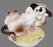 Скульптура "Собака на отдыхе", Zampiva