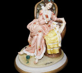 Статуэтка "Мама с младенцем",  Venere Porcellane d'Arte