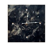 Часы настенные с люминофором, Арбет-мрамор