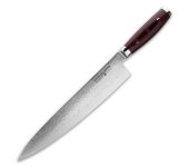 Нож кухонный Шеф 25см, GOU 161, дамасская сталь, Yaxell