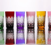 Хрустальные стаканы для сока "Дрезден", набор 6 шт, Arnstadt Kristall