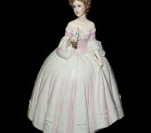 Статуэтка "Дама Анна" модель 1820, глянцевая, Elite & Fabris