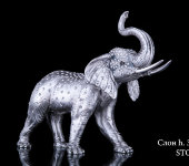Фигурка "Слон", STO 540, 30 см, Linea Argenti