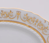 Блюдо овальное 17 см Соната "Золотой орнамент", 1373, Leander