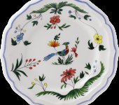 Тарелка для канапе "Райская птица", Gien