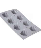 Эластомуль, Мини-бриоши, 8 ячеек, De Buyer