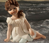 Фарфоровая кукла "Фиаметта", Sibania