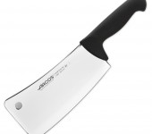 Нож кухонный для рубки мяса 22 см, 540 г, рукоятка - черная