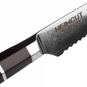 HC/OCTA-BR-20 Нож кухонный, для хлеба 20 см, дамасская сталь VG10 (67 слоев), рукоять черное дерево (DBRK-EK) item