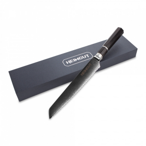 HC/OCTA-BR-20 Нож кухонный, для хлеба 20 см, дамасская сталь VG10 (67 слоев), рукоять черное дерево (DBRK-EK) item