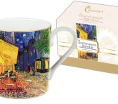 Кружка Ночная терраса кафе (Ван Гог), в подарочной упаковке