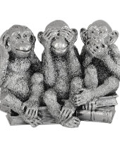 Статуэтка 3 в 1 Не вижу - Не слышу - Не говорю