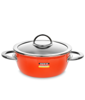 Кастрюля стальная "NEO Orange", Kochstar