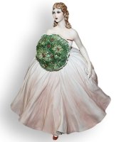 Статуэтка "Кристина" модель 1872, глянцевая, Elite & Fabris