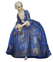 Статуэтка "Сигнал любви" синий, Elite & Fabris