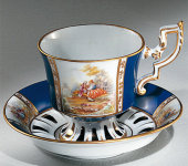 Чайная пара "На свидании", Tiche Porcellane